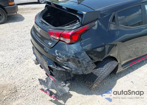 2021 Hyundai Veloster N from USA, damaged, VIN KMHT36AH3MU009393